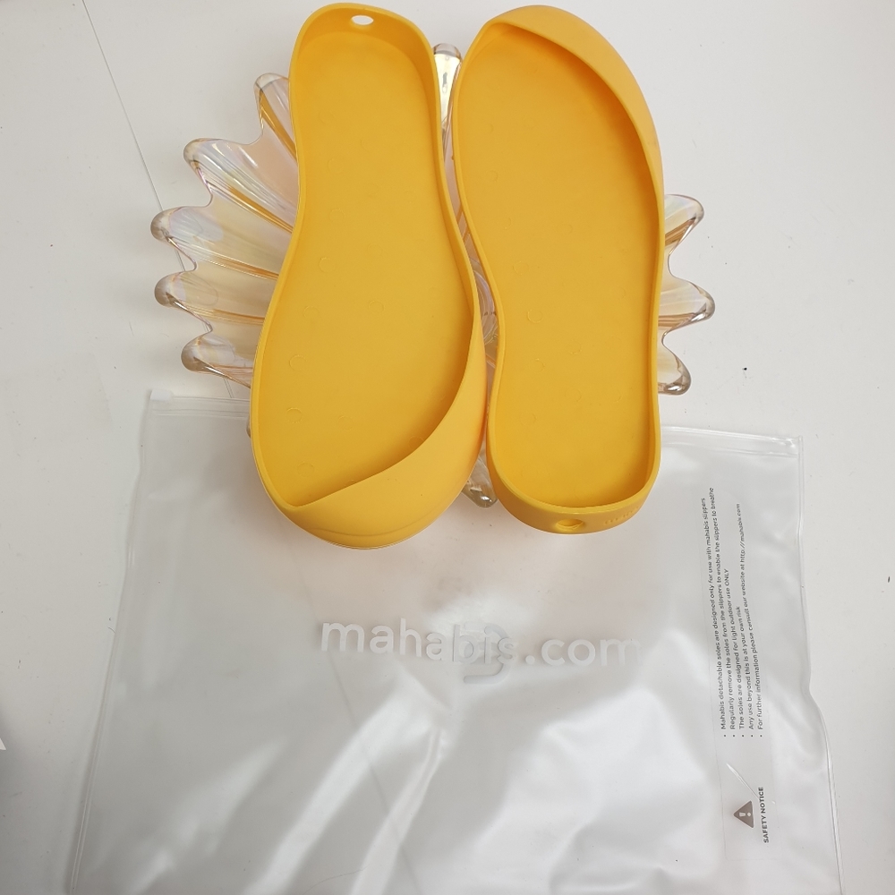 Mahabis snake yellow size 44 / 12.5 - Picture 6 of 10